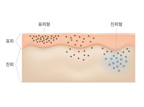 기미는 색소가 자리 잡은 깊이에 따라 표피형·진피형·혼합형으로 나뉘고, 유형은 진료실 검사로 확인한다 - 진주기미치료 | 미미썸의원 진주점